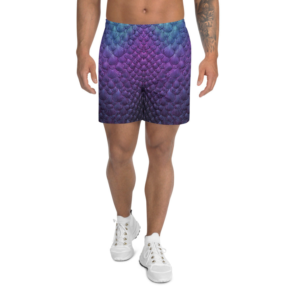 Dark Iris Athletic Shorts
