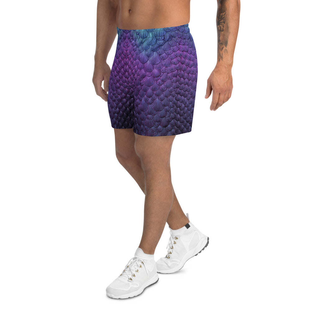 Dark Iris Athletic Shorts