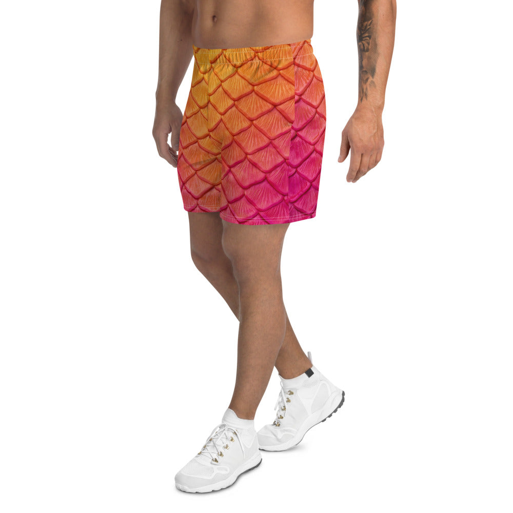Hibiscus Bliss Athletic Shorts
