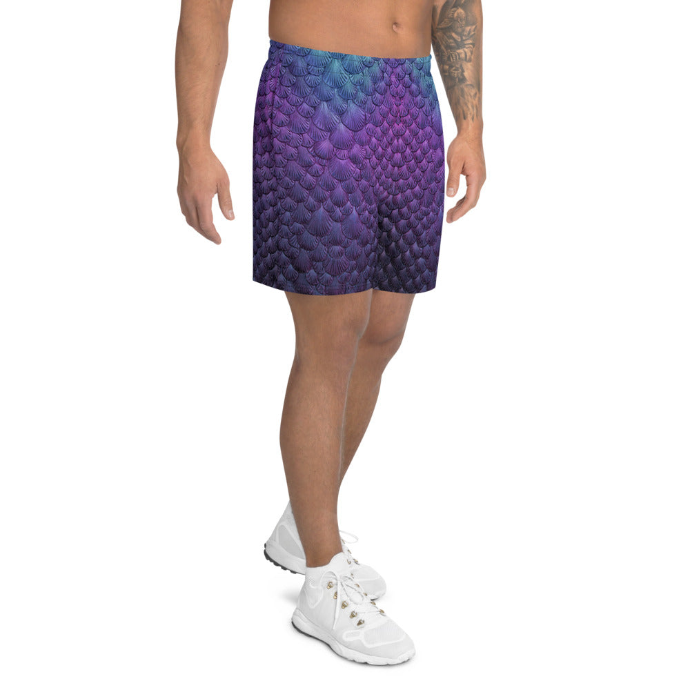 Dark Iris Athletic Shorts