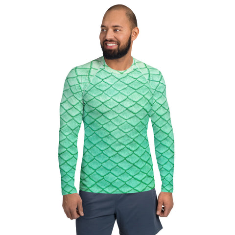 Aurora Borealis Fitted Rash Guard