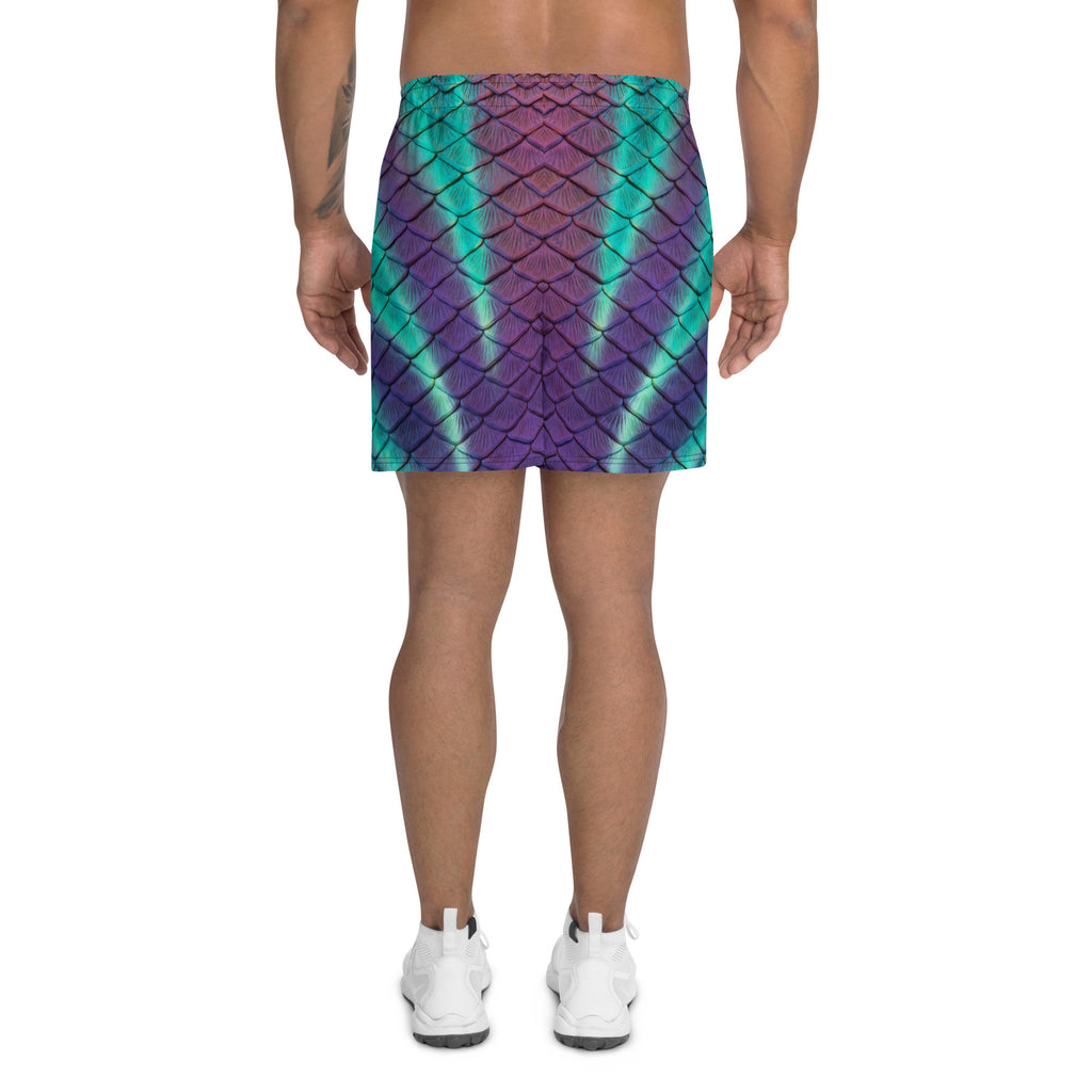 Aurora Borealis Athletic Shorts
