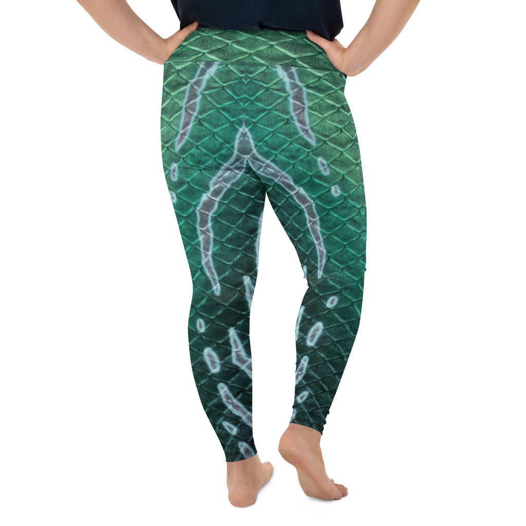 The Dark Sea Plus Size Leggings