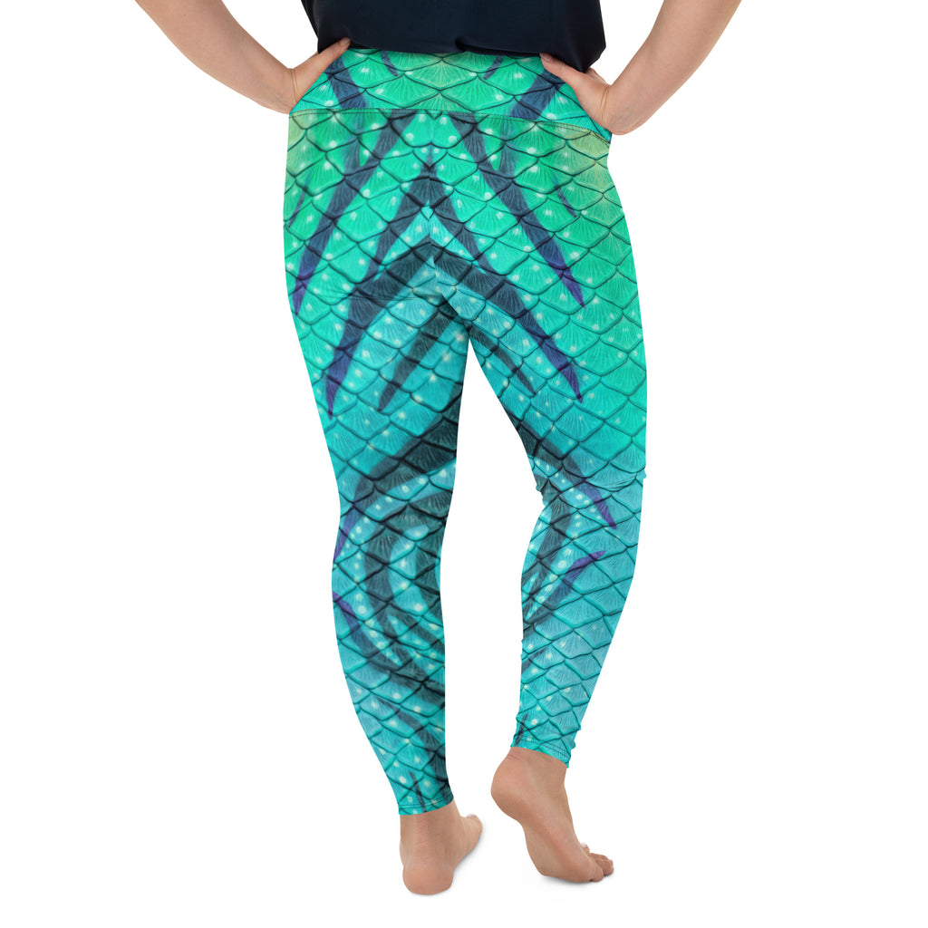 Way of Water Plus Size Leggings