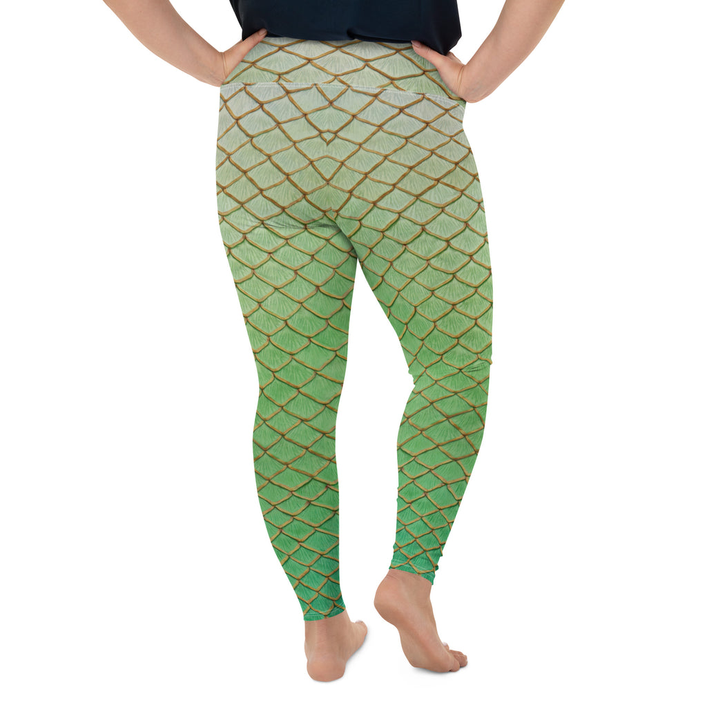 The Luna Moth Plus Size Leggings