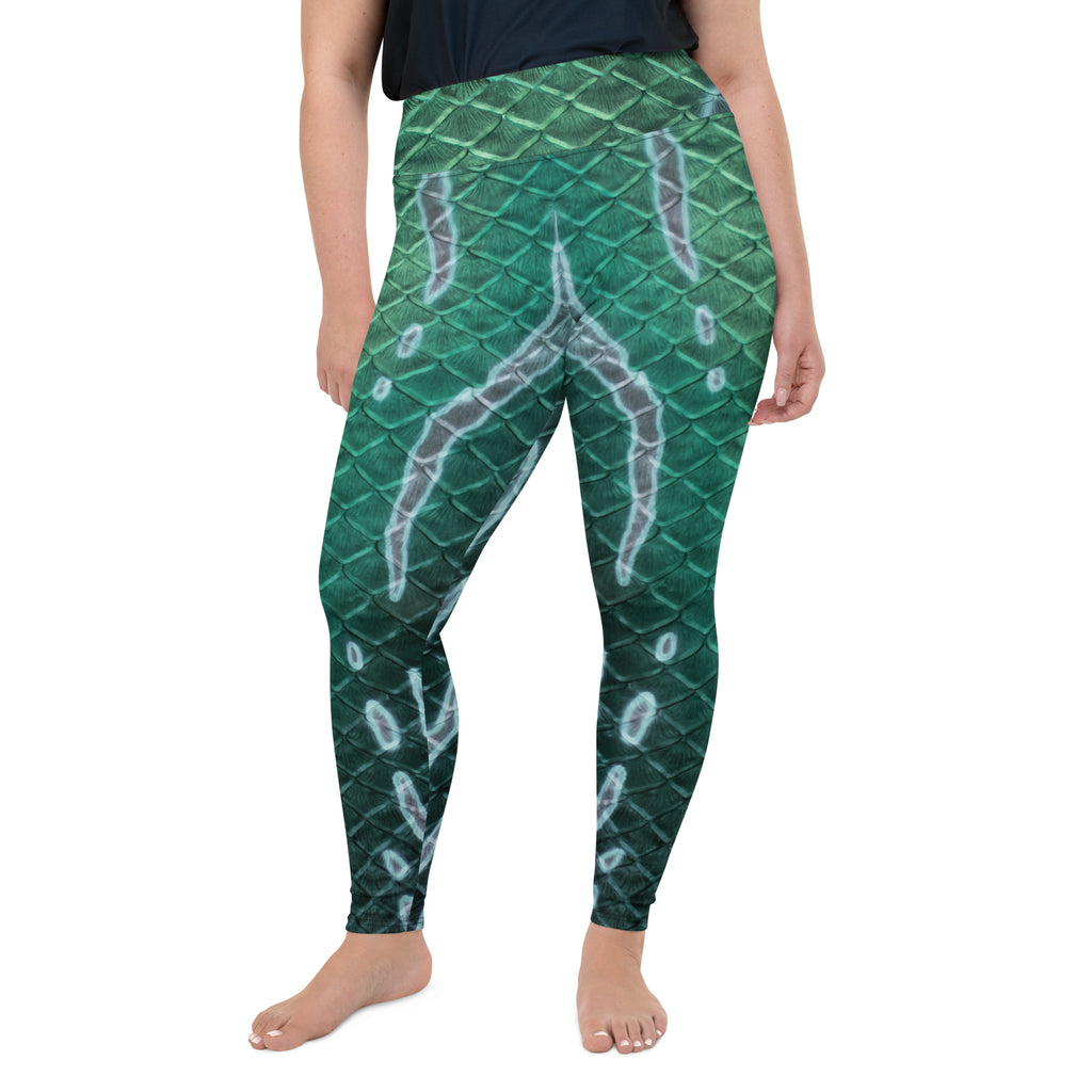 The Dark Sea Plus Size Leggings