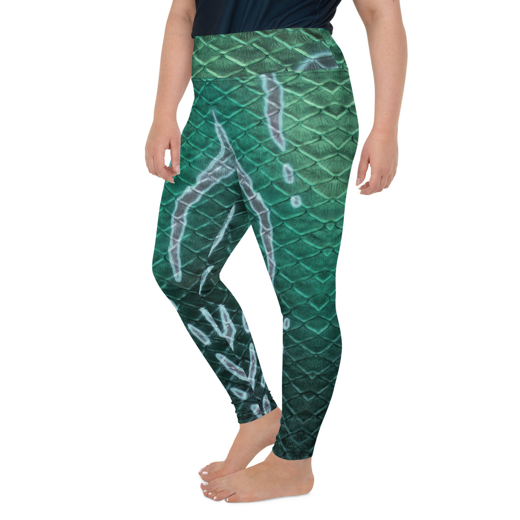 The Dark Sea Plus Size Leggings