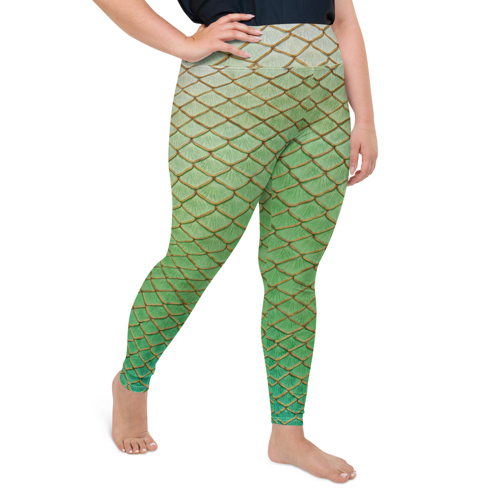 The Luna Moth Plus Size Leggings