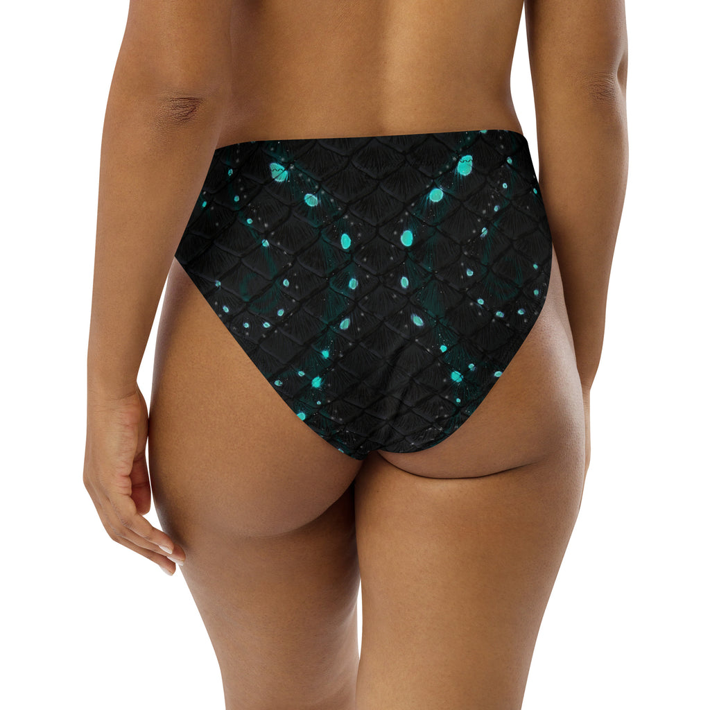 Twilight Tide Recycled High-Waisted Bikini Bottom
