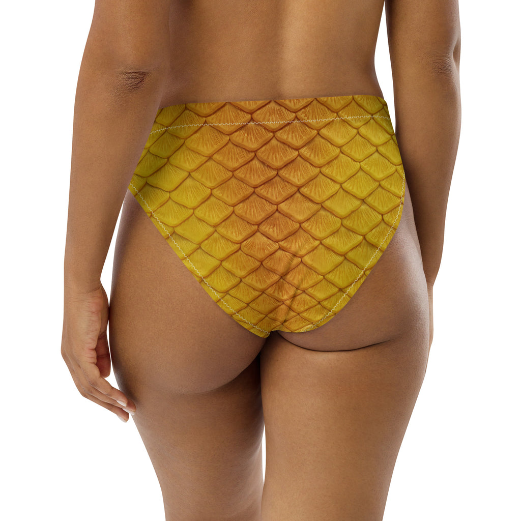 Golden Hour Recycled High-Waisted Bikini Bottom