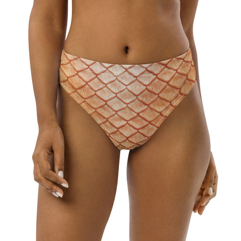 Dark Harvest Recycled High-Waisted Bikini Bottom