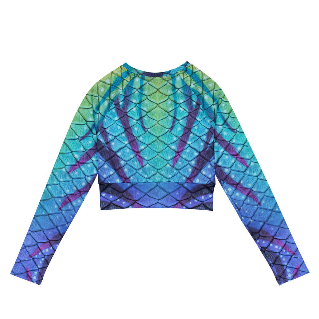 Navi Nightfall Recycled Cropped Rash Guard