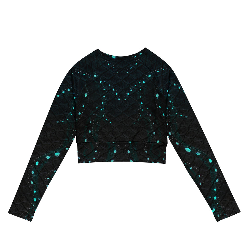 Twilight Tide Recycled Cropped Rash Guard