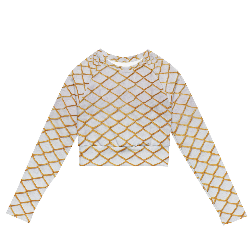 Pegasus Recycled Cropped Rash Guard