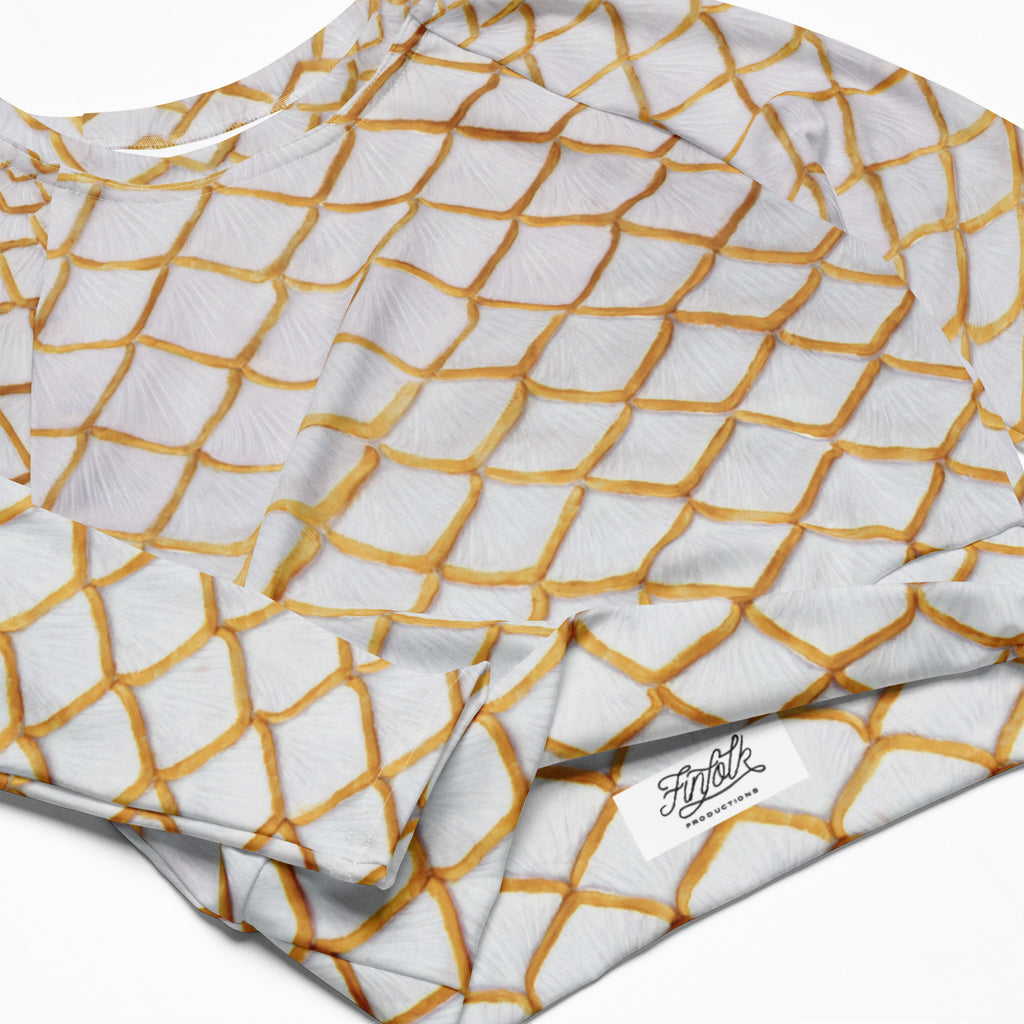 Pegasus Recycled Cropped Rash Guard