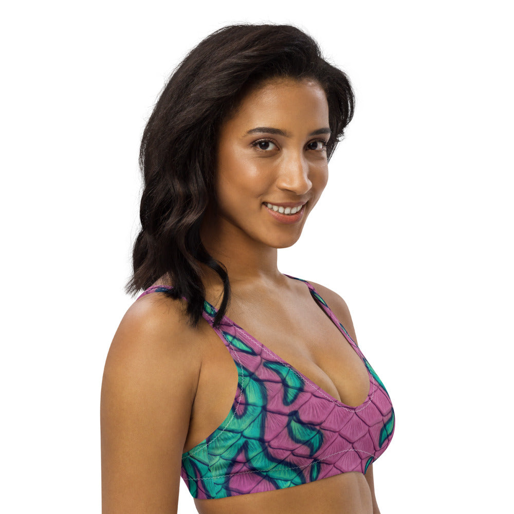 Enchanted Elixir Recycled Padded Bikini Top