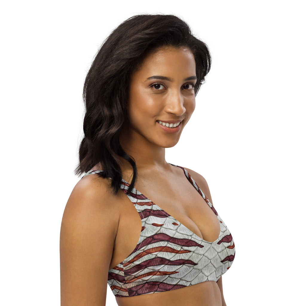 The Lionfish Recycled Padded Bikini Top