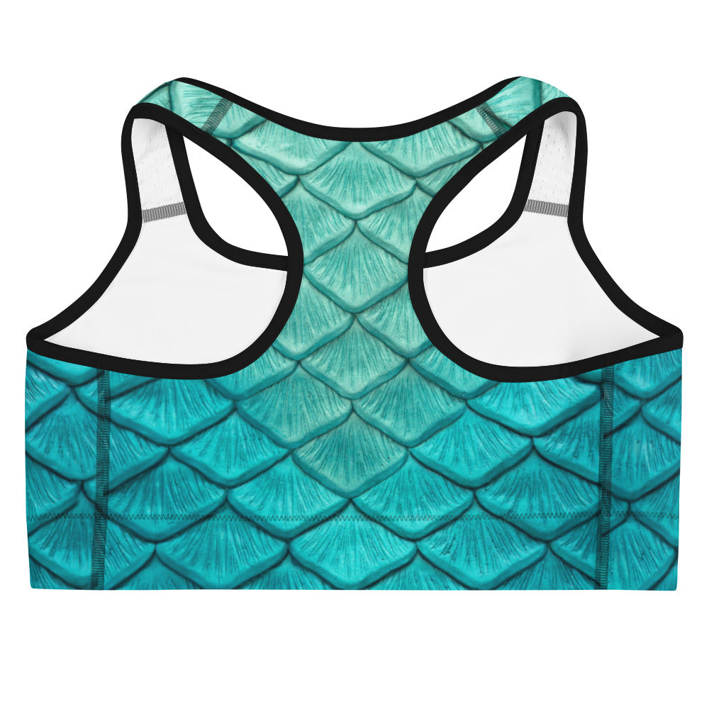 Sea Sapphire Sports Bra