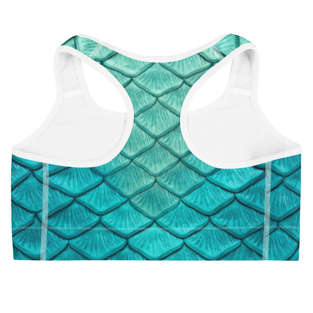 Sea Sapphire Sports Bra