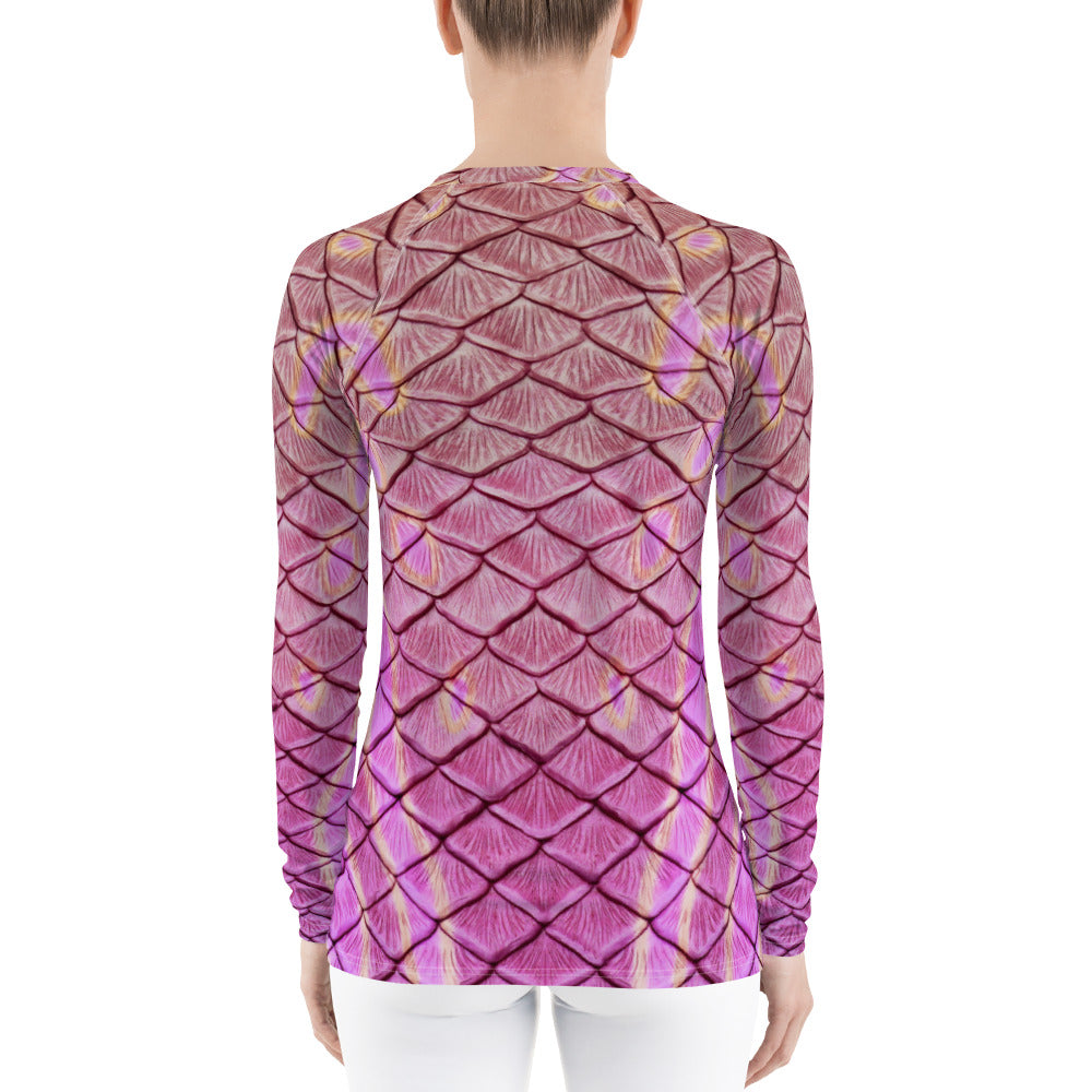 Syrena's Song Fitted Rash Guard