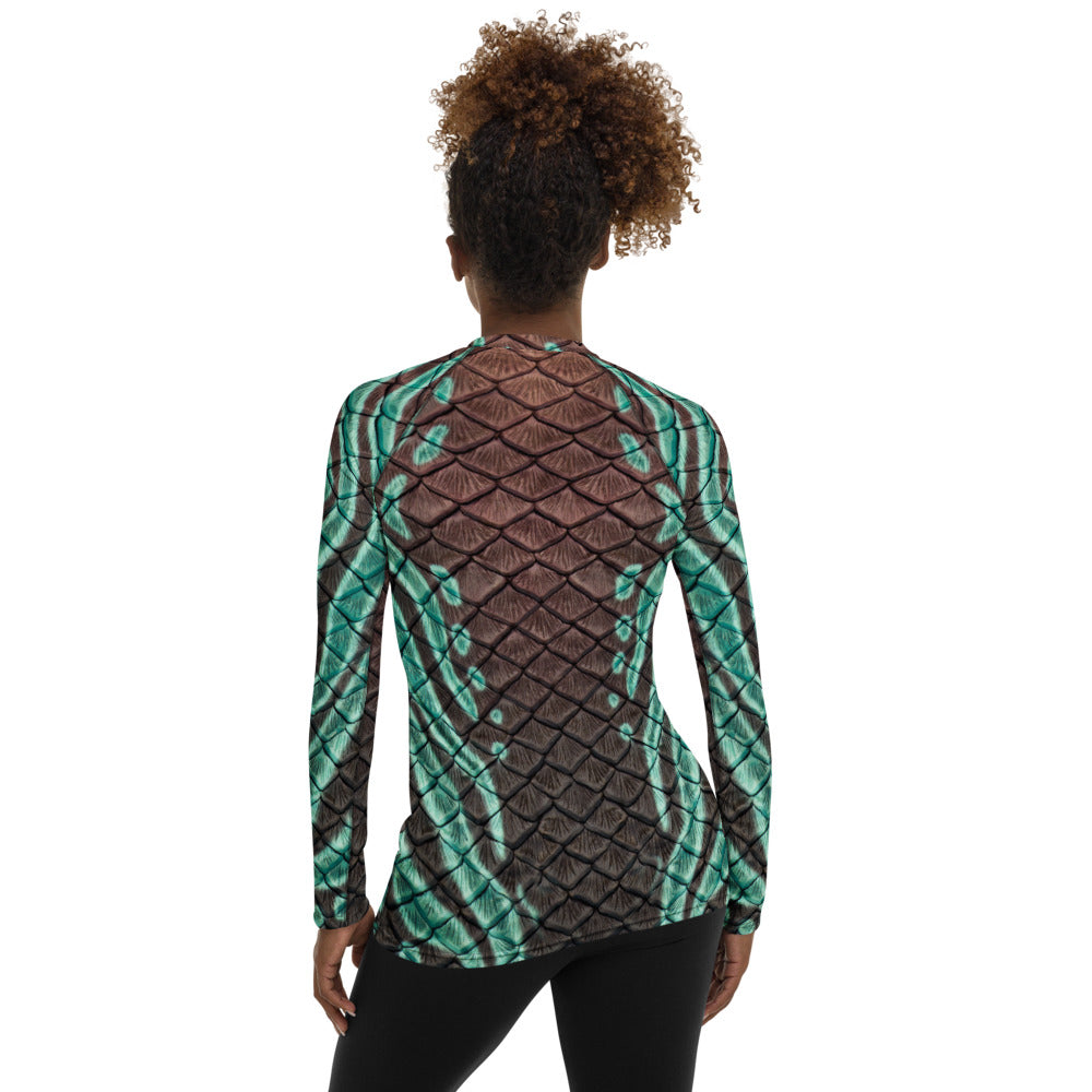 Song of the Sea Fitted Rash Guard