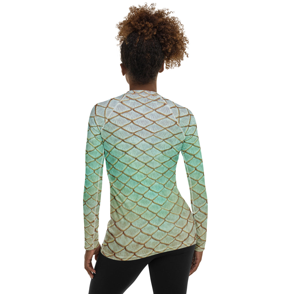 Birth of Venus Fitted Rash Guard