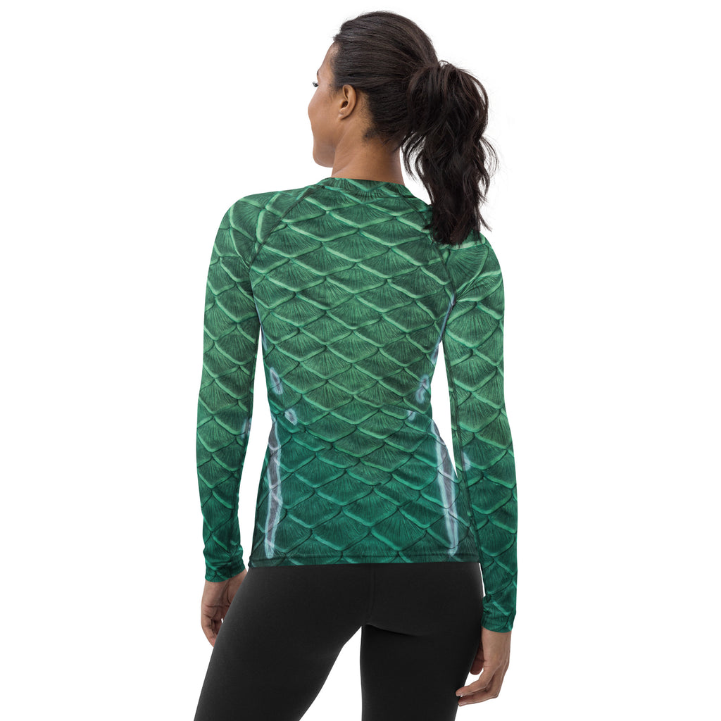 The Dark Sea Fitted Rash Guard