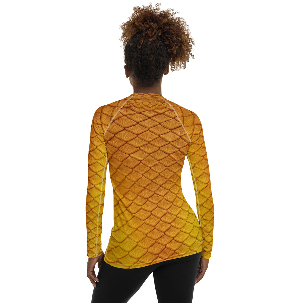 Golden Hour Fitted Rash Guard