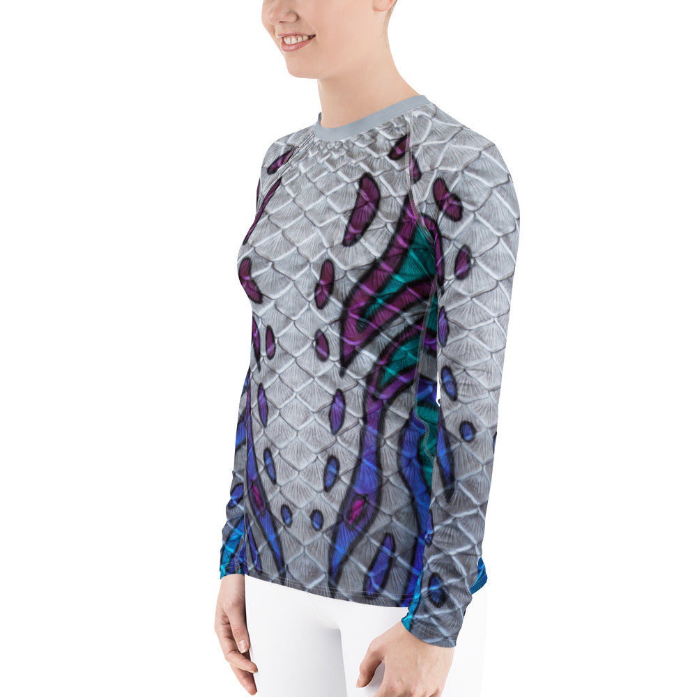 Heart of Atlantis Fitted Rash Guard