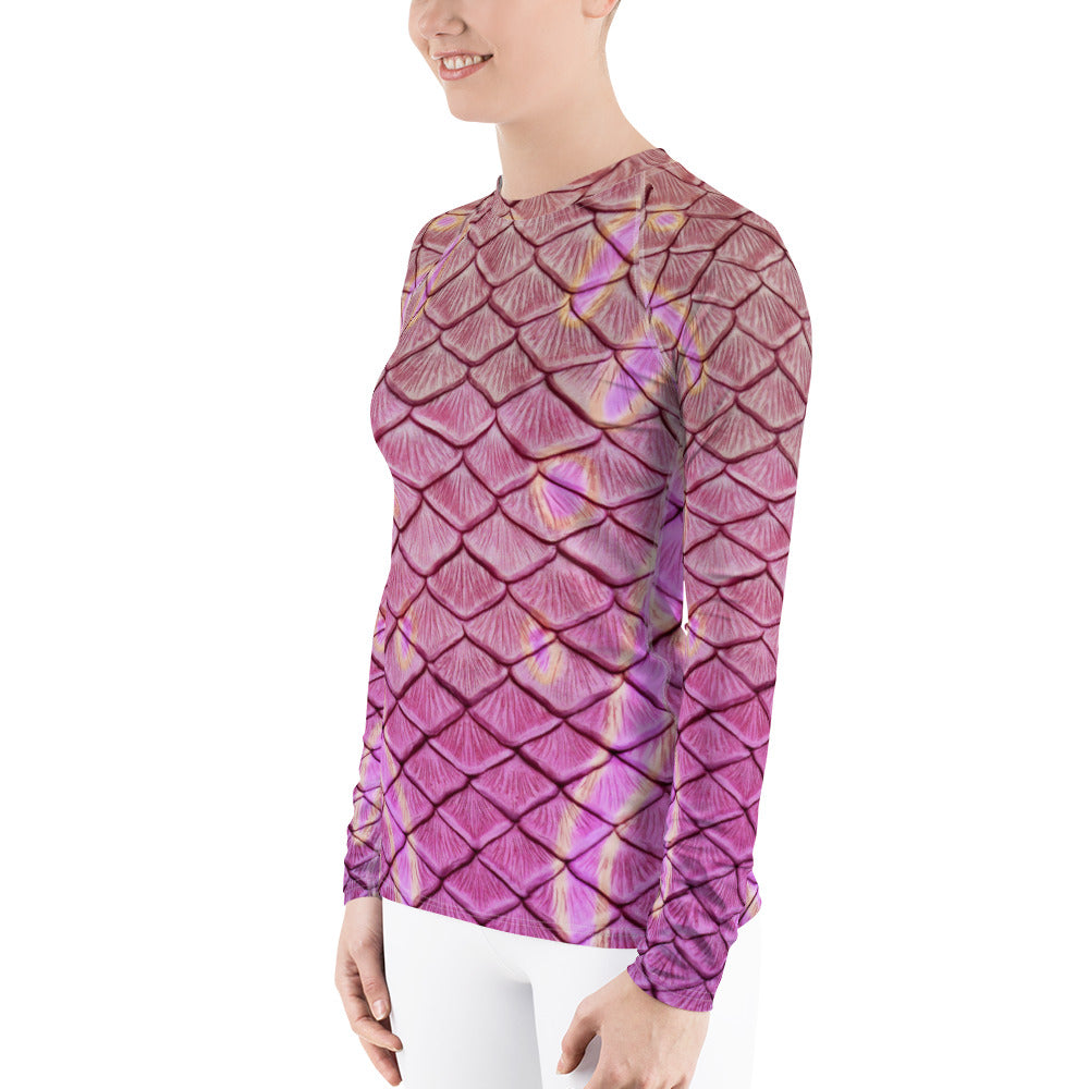 Syrena's Song Fitted Rash Guard