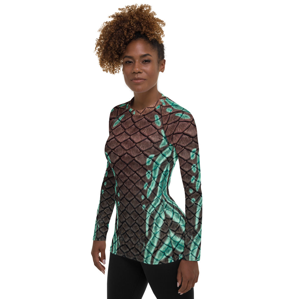 Song of the Sea Fitted Rash Guard