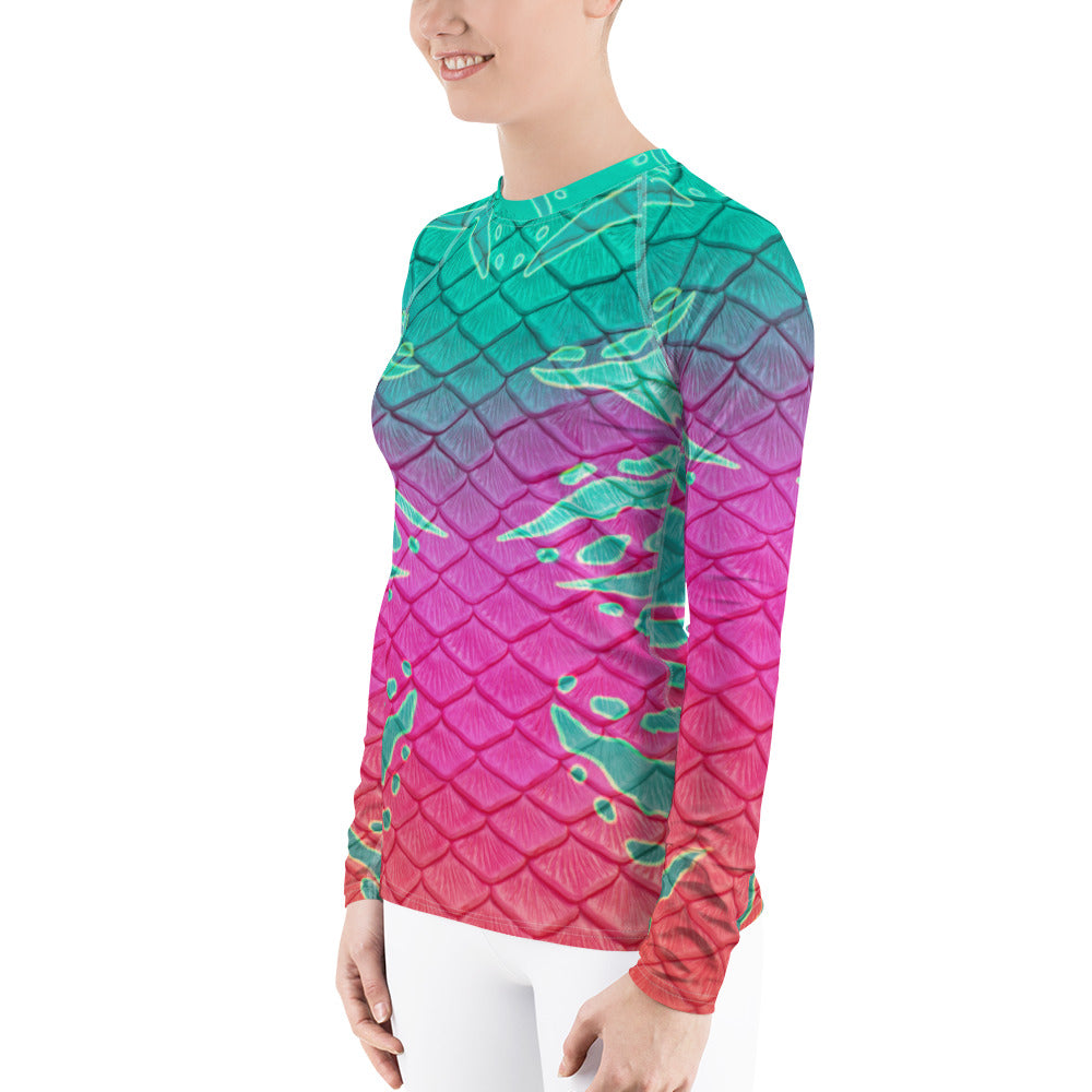 Pandora's Reef Fitted Rash Guard