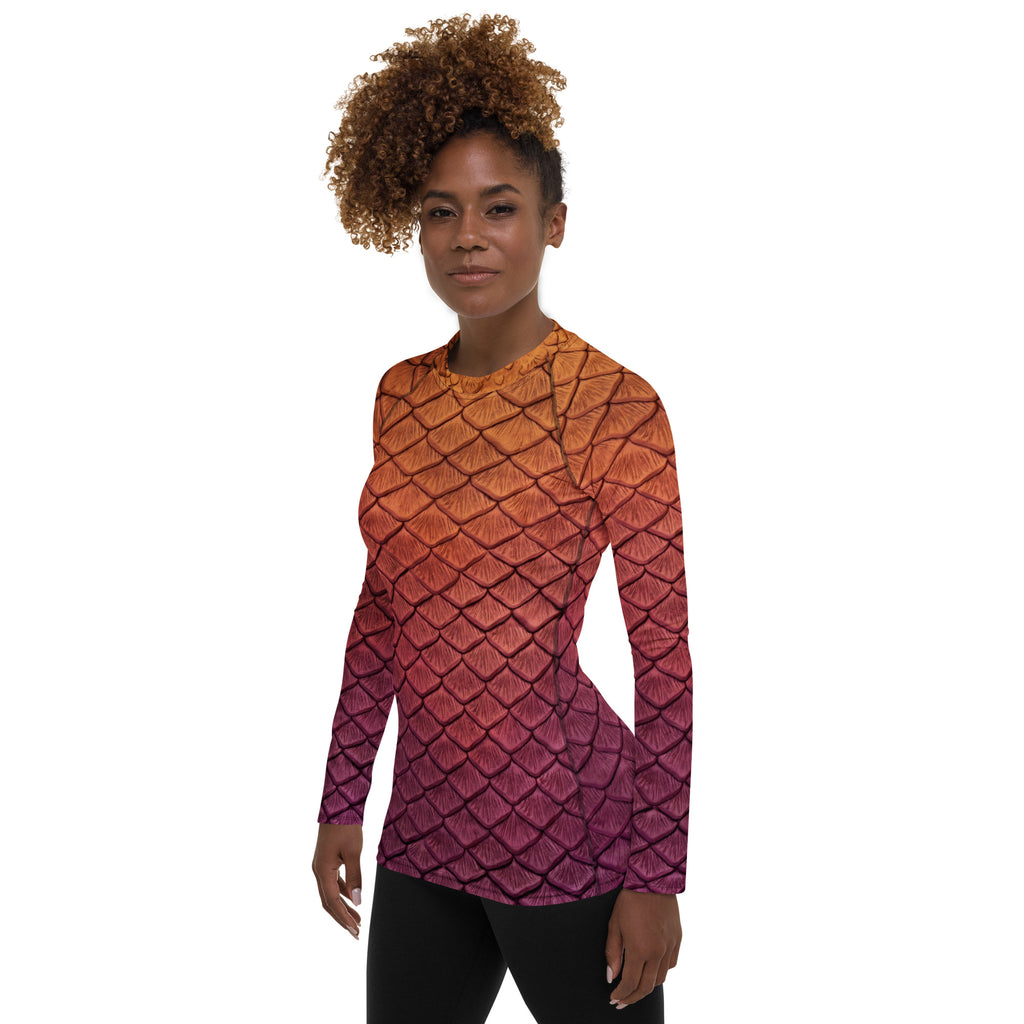 Harvest Moon Fitted Rash Guard
