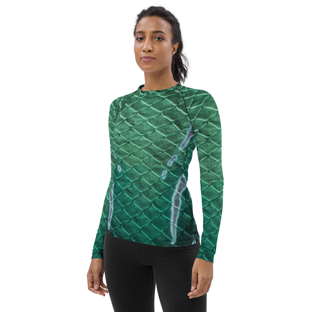 The Dark Sea Fitted Rash Guard