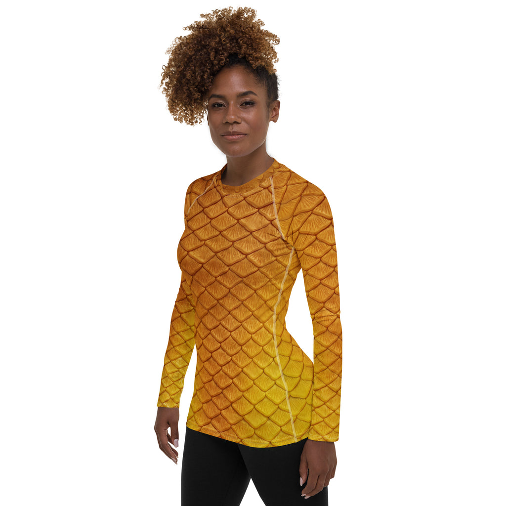 Golden Hour Fitted Rash Guard