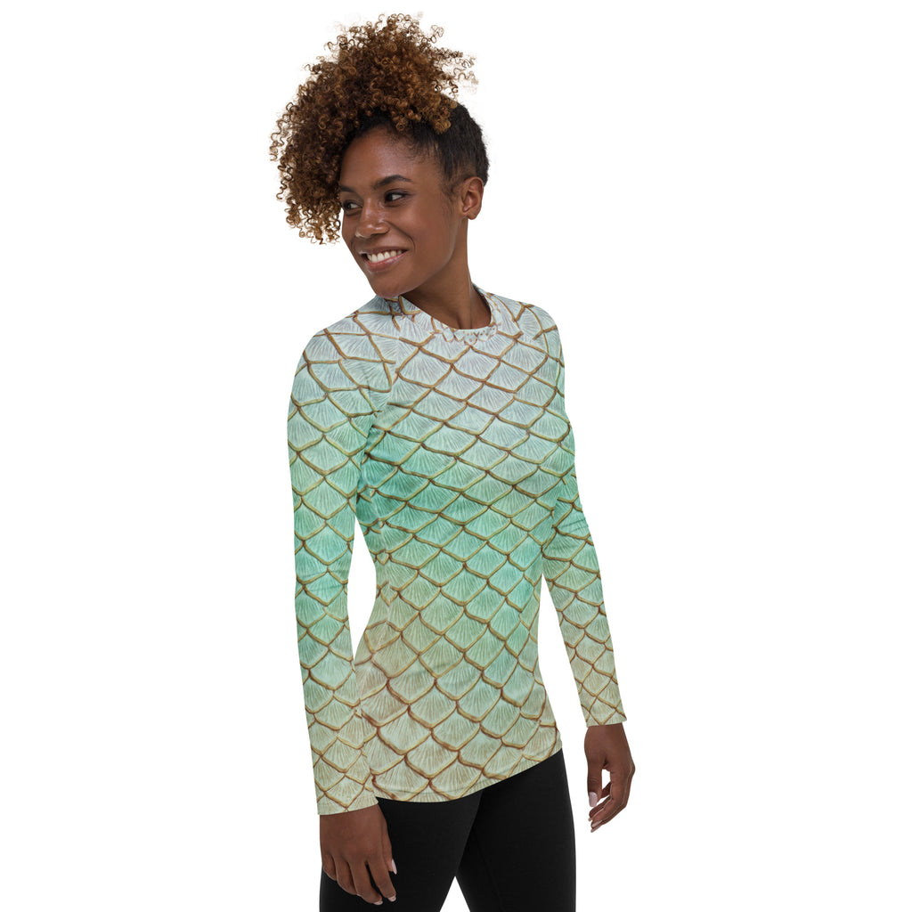 Birth of Venus Fitted Rash Guard