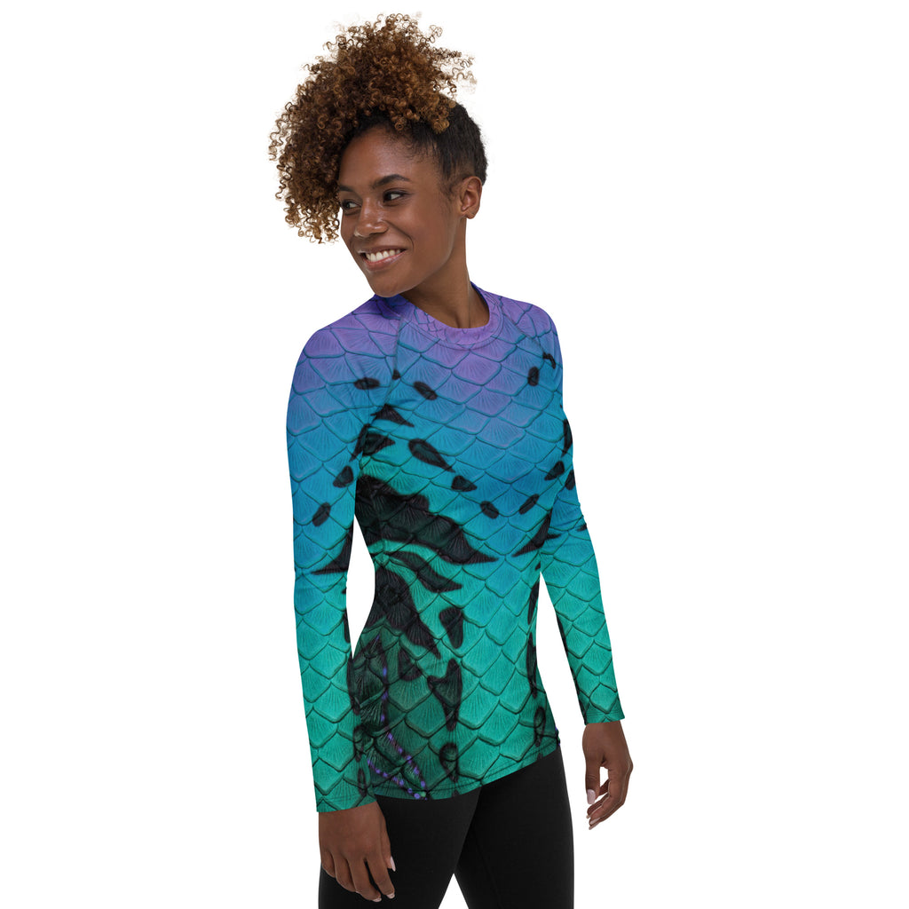The Oracle Fitted Rash Guard