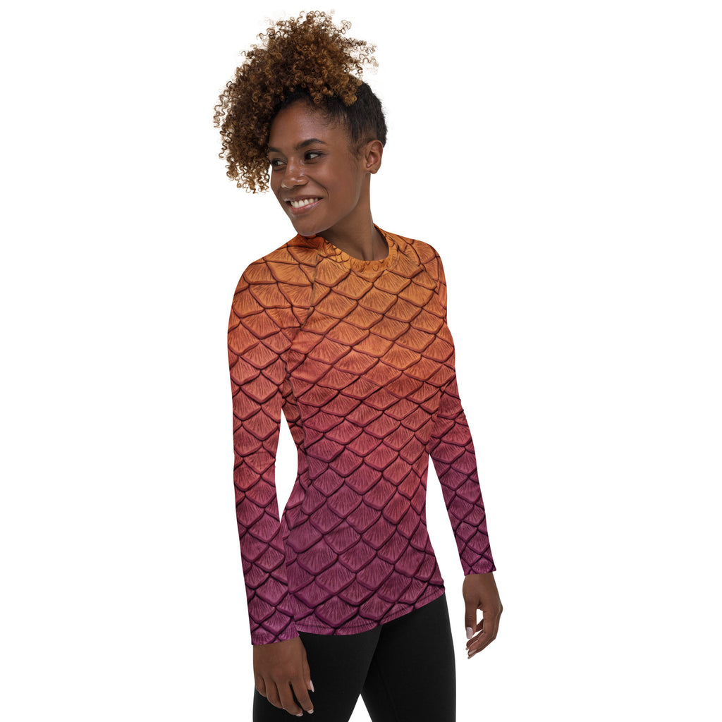 Harvest Moon Fitted Rash Guard
