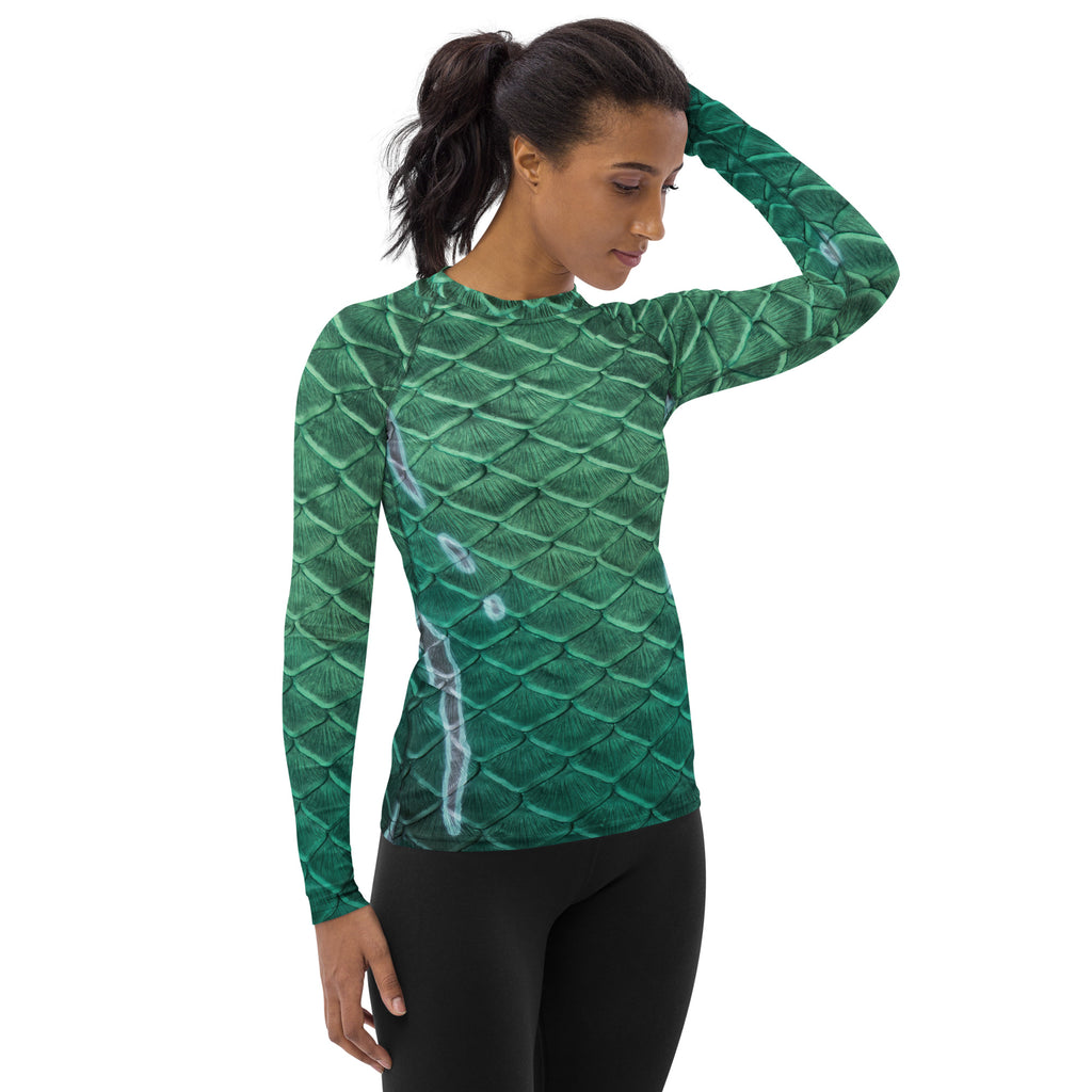 The Dark Sea Fitted Rash Guard