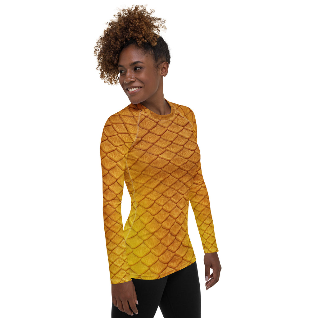 Golden Hour Fitted Rash Guard