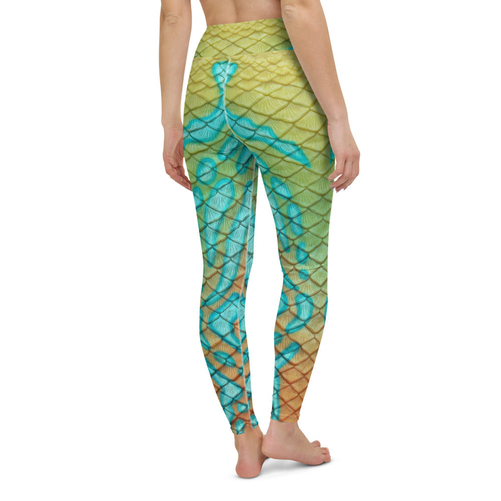Mandarin Goby High Waisted Leggings