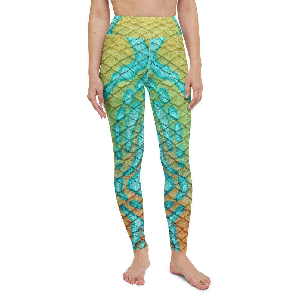 Mandarin Goby High Waisted Leggings
