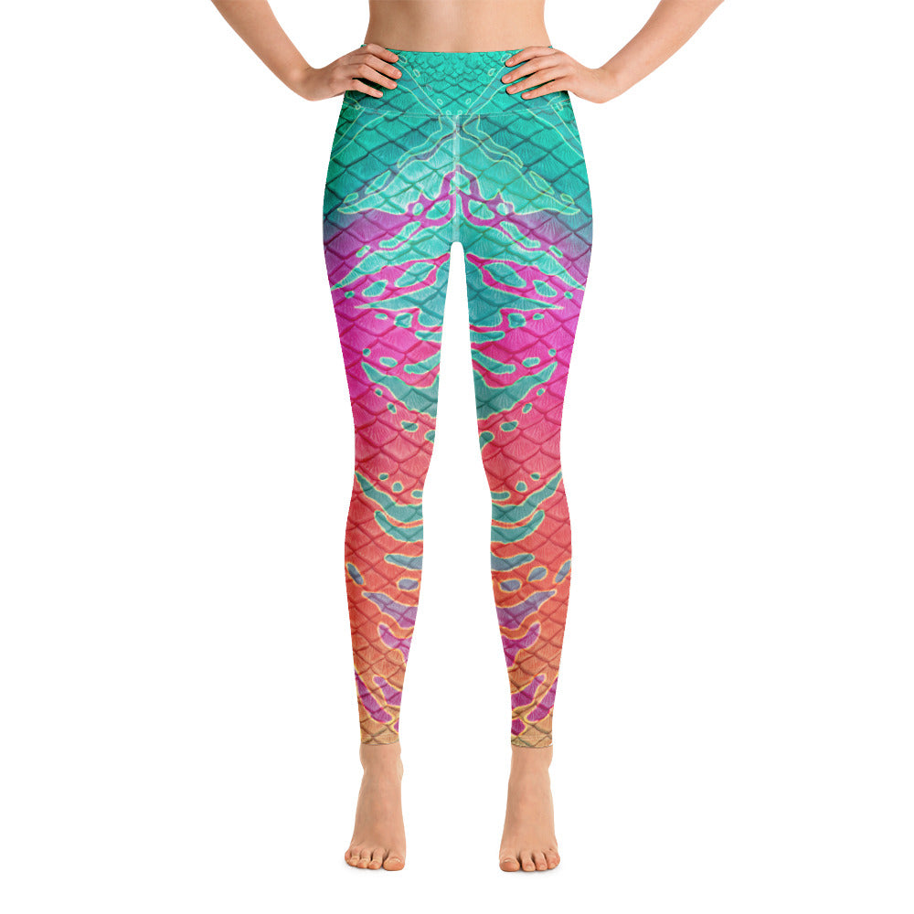 Pandora's Reef High Waisted Leggings