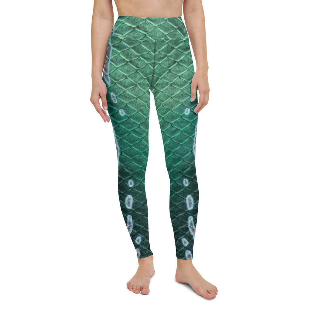 The Dark Sea High Waisted Leggings