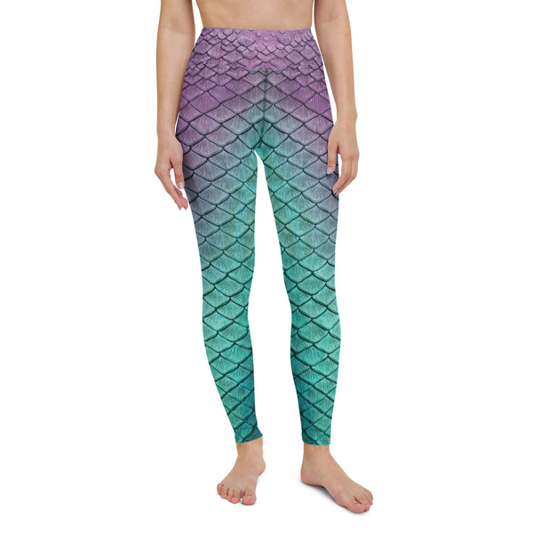 Aqua Fairy Plus Size Leggings – Finfolk Productions