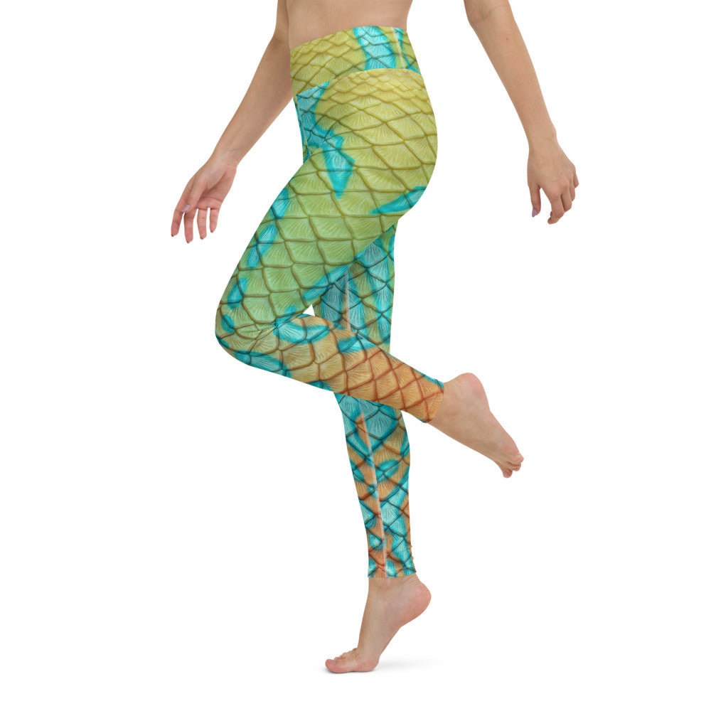 Mandarin Goby High Waisted Leggings