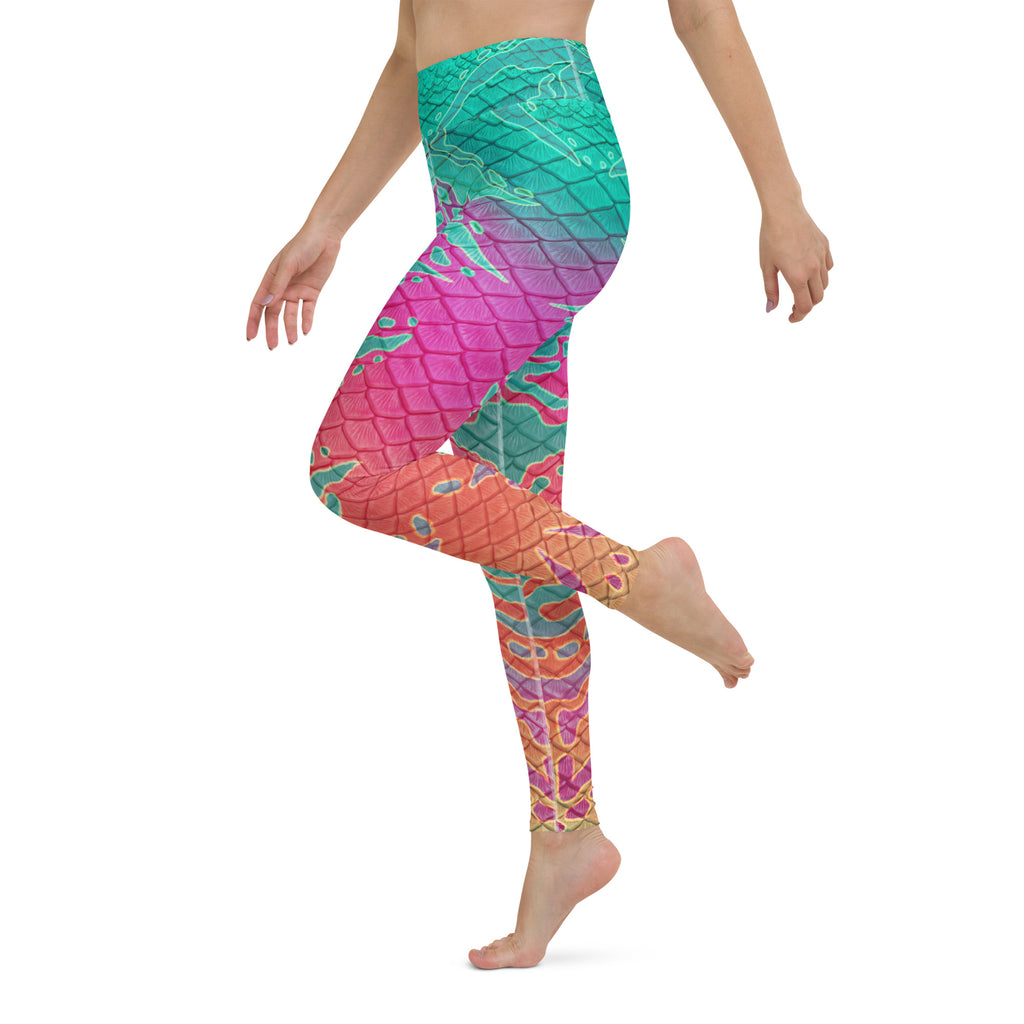 Pandora's Reef High Waisted Leggings
