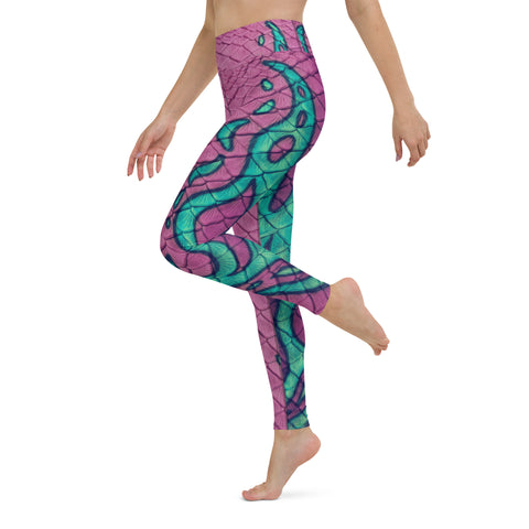 Caspian Koi High Waisted Leggings