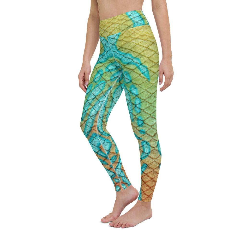Mandarin Goby High Waisted Leggings