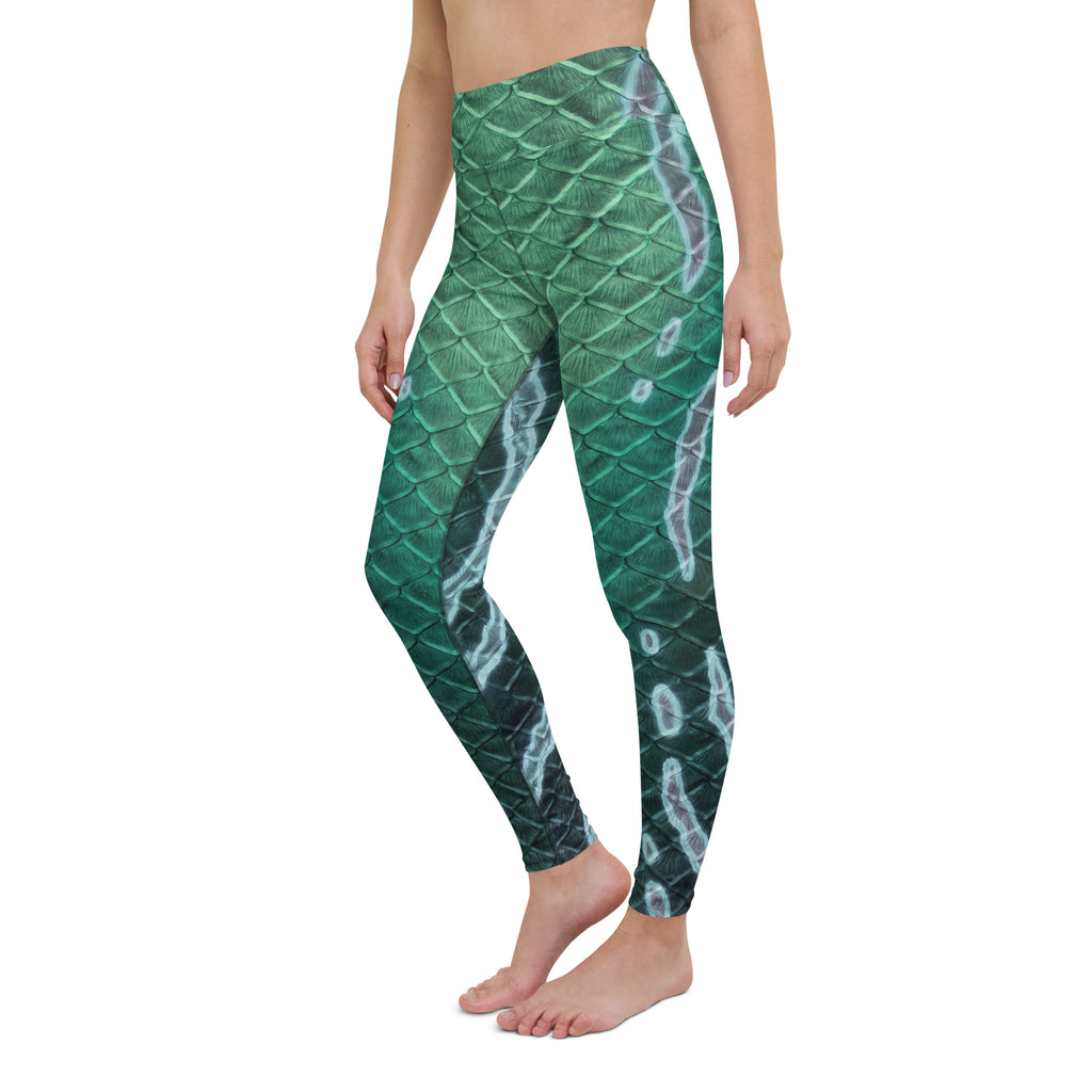 The Dark Sea High Waisted Leggings
